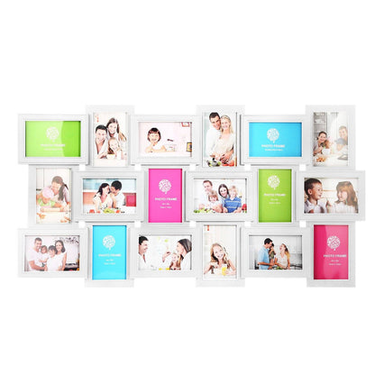 Rynx | 12/18 Picture Frames Collage for Pictures in 4" x 6" Glass Protection
