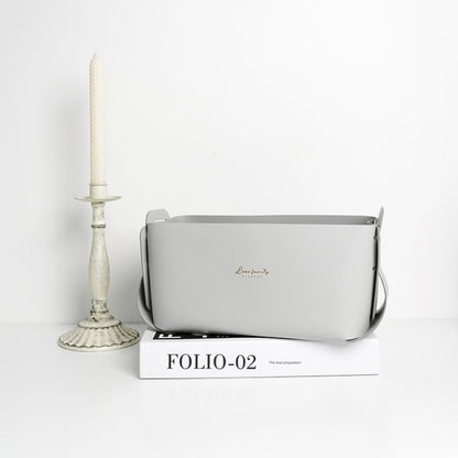 Rynx | Faux leather storage baskets