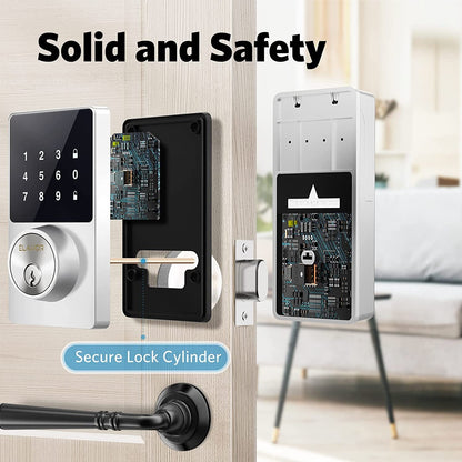 Rynx | Touchscreen Keyless Smart Shield Entry Door Lock