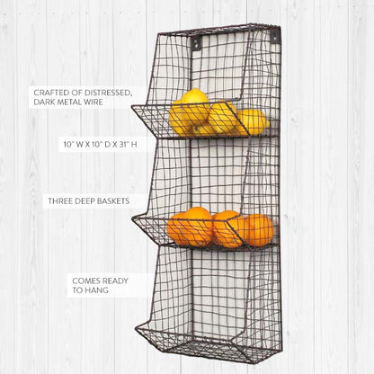 Rynx | *HUGE* Deep General Store Wall Storage Basket