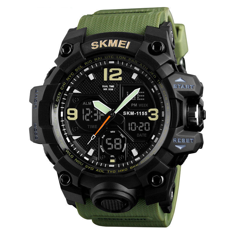 Rynx | Multifunctional Dual Display Shock Resistant Outdoor Sports High-end Watch