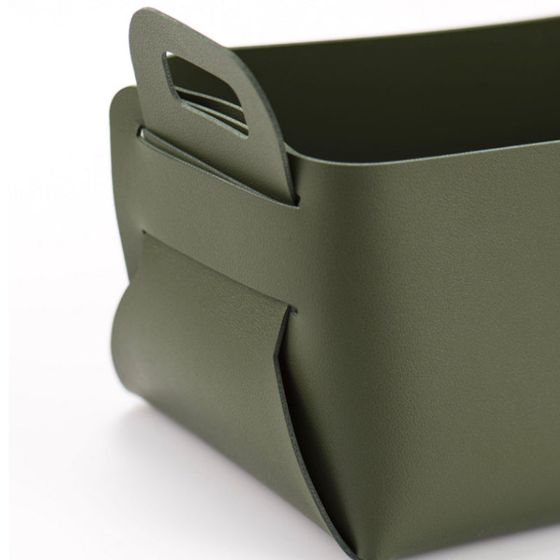 Rynx | Faux leather storage baskets