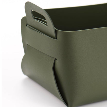 Rynx | Faux leather storage baskets