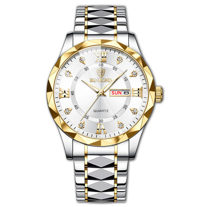 Rynx | Waterproof Luminous Dual Calendar Watch Men
