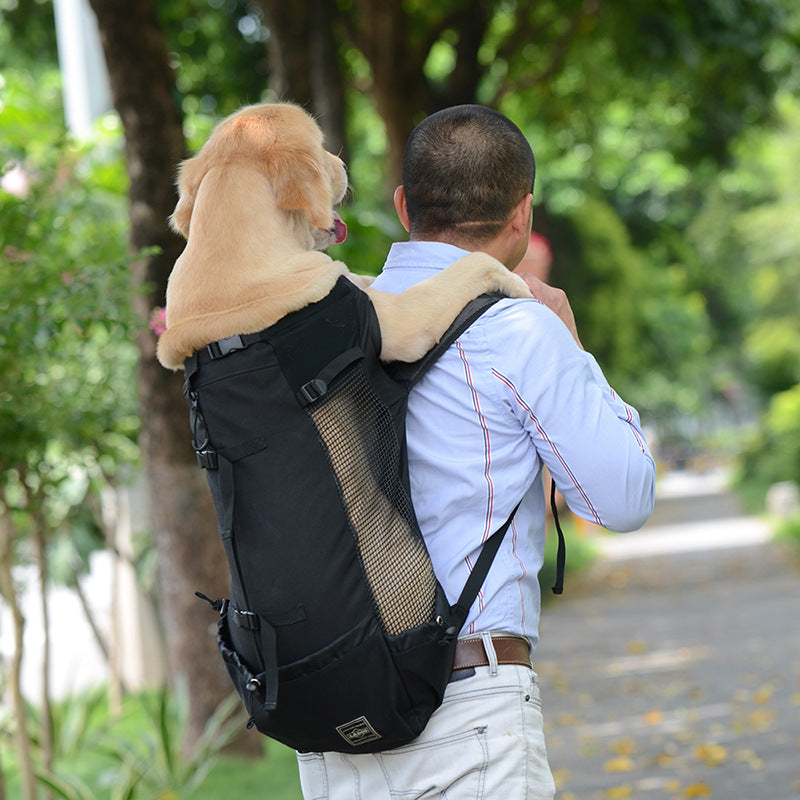 RYNX | Multifunctional Dog Backpack Black