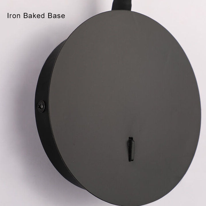 Rynx | Minimalist 1-light LED wall lamp with 360-degree adjustability