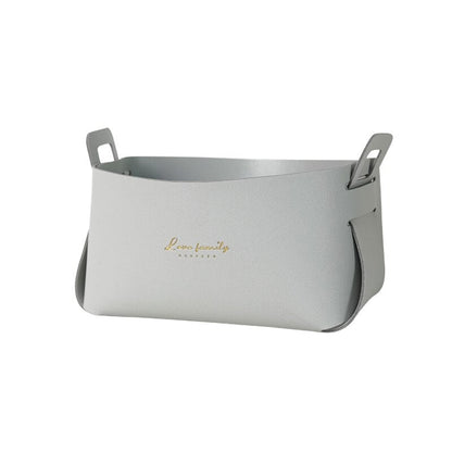 Rynx | Faux leather storage baskets