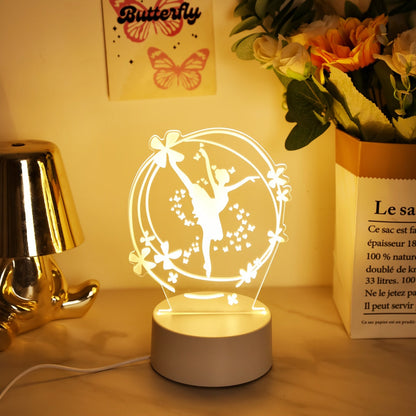 Rynx | LumiDance - 3D Ballet Dancer LED Night Light