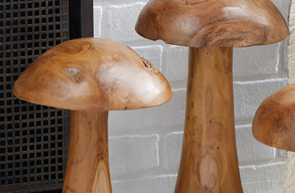 Rynx | Organic wooden mushrooms, set of 3