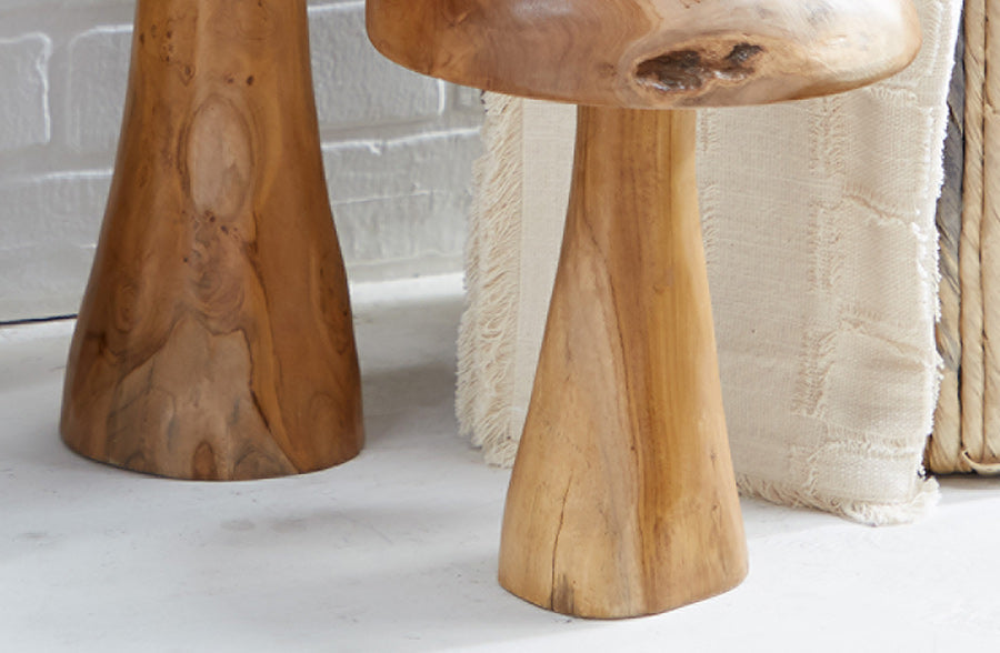 Rynx | Organic wooden mushrooms, set of 3