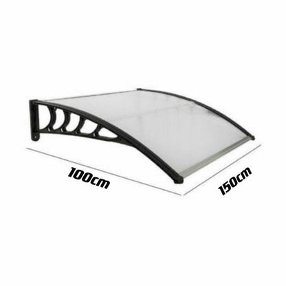 RYNX | Window Door Awning Outdoor Awning Canopy Shelter Rain Cover Patio 1.2/1.5m