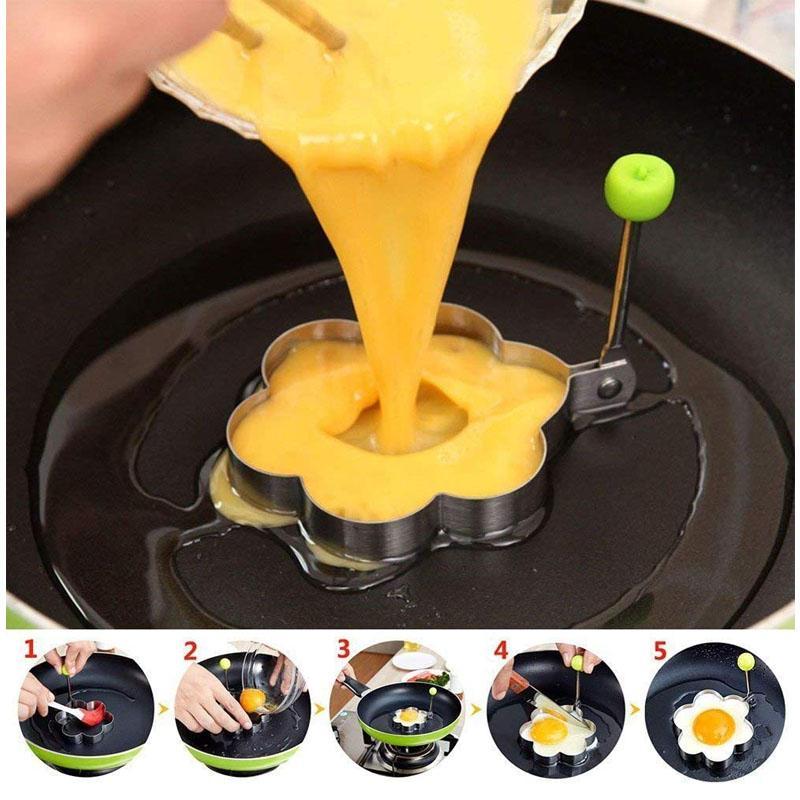 Rynx | Stainless Steel Fried Egg Molds
