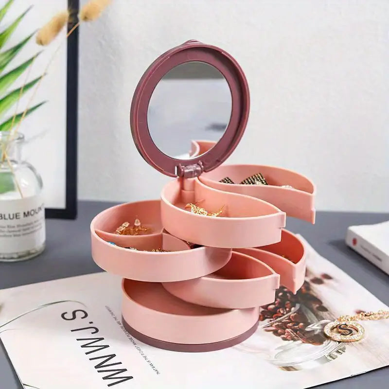 Rynx | Multilayer rotating jewelry box