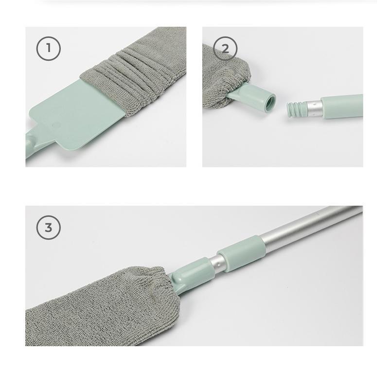 Rynx | Telescopic Microfiber Dust Brush Gap Mop