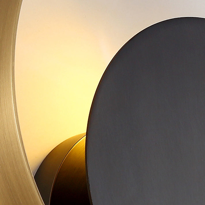 Rynx | Modern Minimalist Iron Circle Ring 1-Light Wall Sconces Lamp For Bedroom
