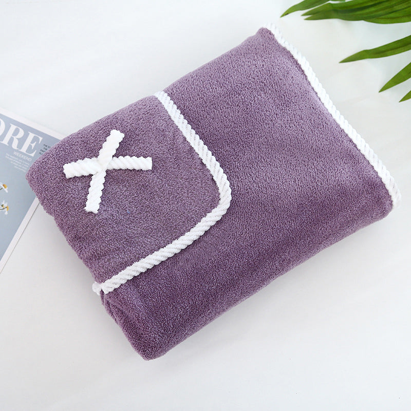 Rynx | Sling Coral Velour Bathrobe