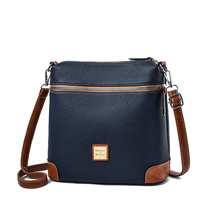 Rynx | Popular Leather Crossbody Success navy blue