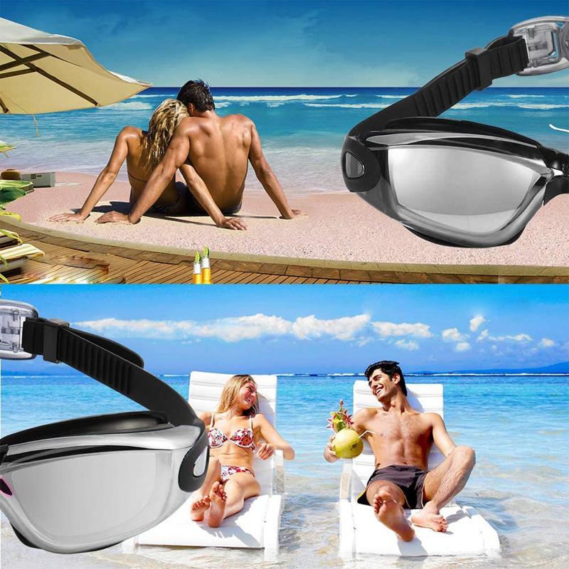 RYNX | No Leak Anti-Fog Uv Protection Triathlon Swim Goggles