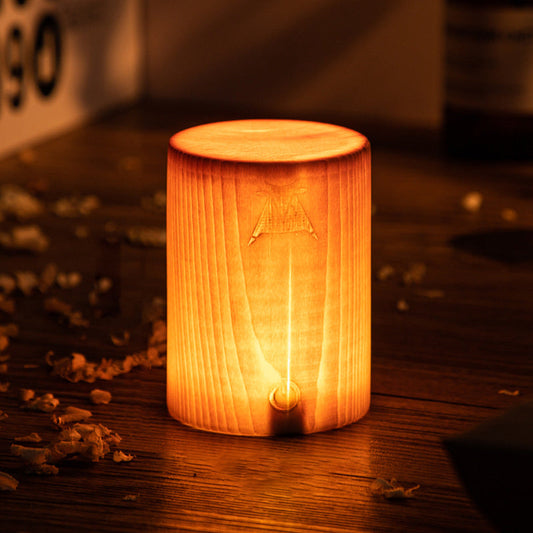 Rynx | LumiHout - LED Table Lamp with Battery and Touch Control