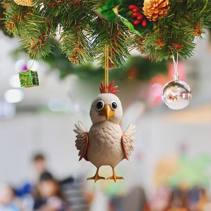 Rynx | Cartoon Rooster Decorative Ornaments