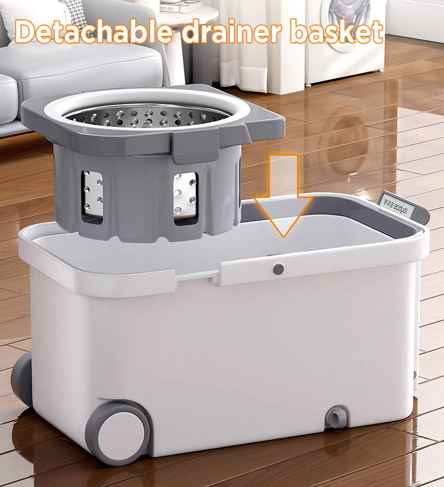 RYNX | 360° Rotatable Mop And Bucket Set With Wringing System F63