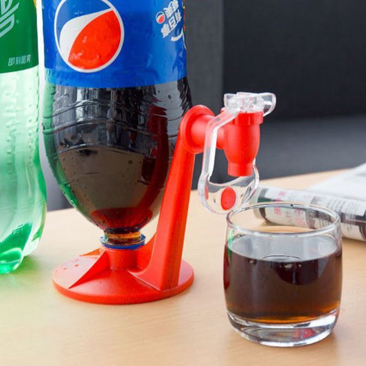Rynx | Water Jug Soda Beverage Dispenser Bottle Coke Upside Down Drinking Water Distributor Gadget Party Home Bar Kitchen Gadget