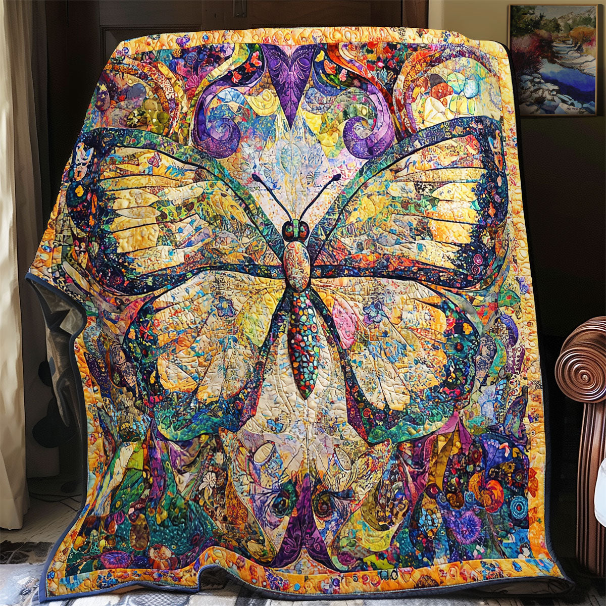 Rynx | Abstract Butterfly Quilt