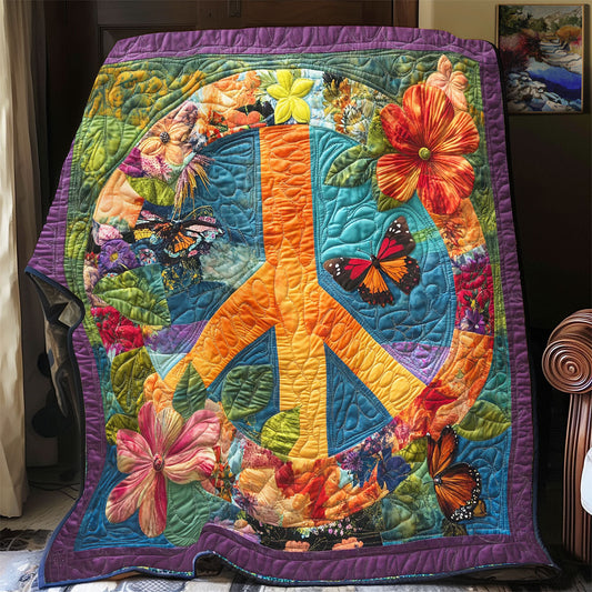 Rynx | Peace Sign Quilt