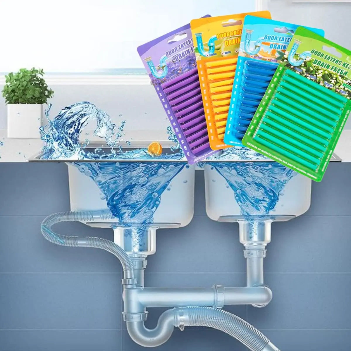 Rynx | Drain cleaning sticks – Fresh scent and clean drains