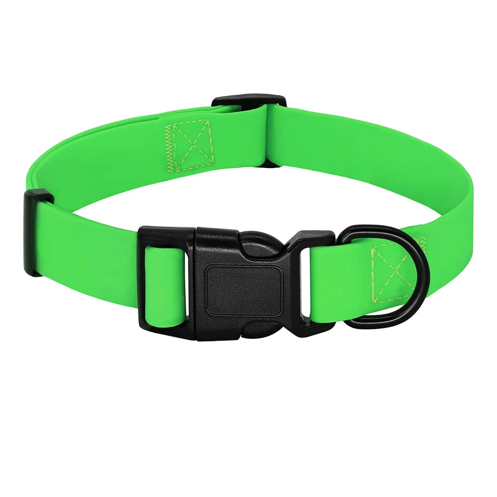 Rynx | Waterproof PVC Dog Collar Anti-Dirt and Easy to Clean for Small, Medium, and Large Dogs