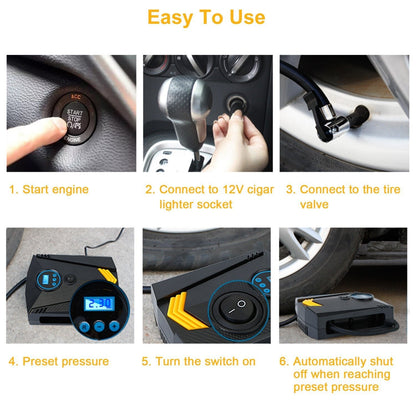 Rynx | 12V DC 100W 150PSI Digital Tire Inflator