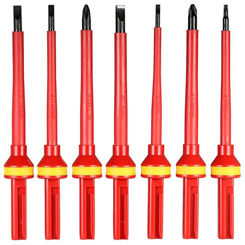 Rynx | 13-Piece: 1000V Replaceable Insulated Screwdriver Set