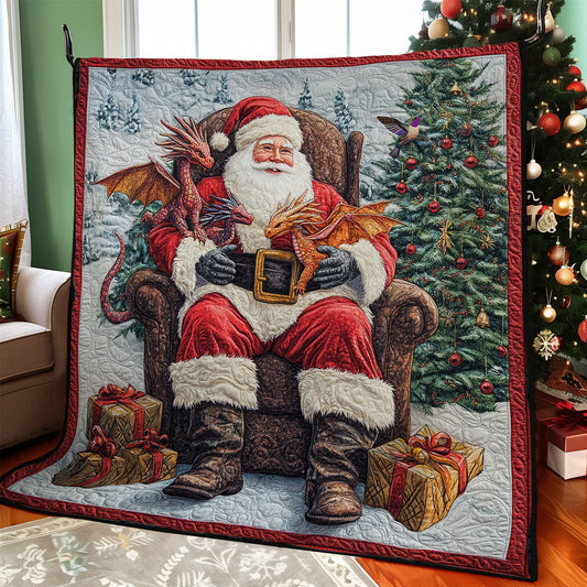 Rynx | Santa Claus and Dragon Quilt