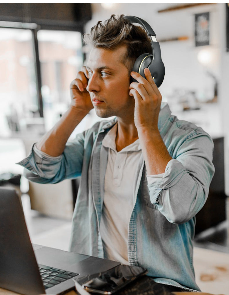 Rynx Elite ANC Noise-Cancelling Bluetooth Headset