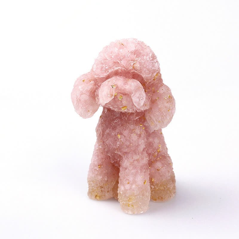 Rynx | Frendorf Natural Crystal Poodle Gemstone Decoration