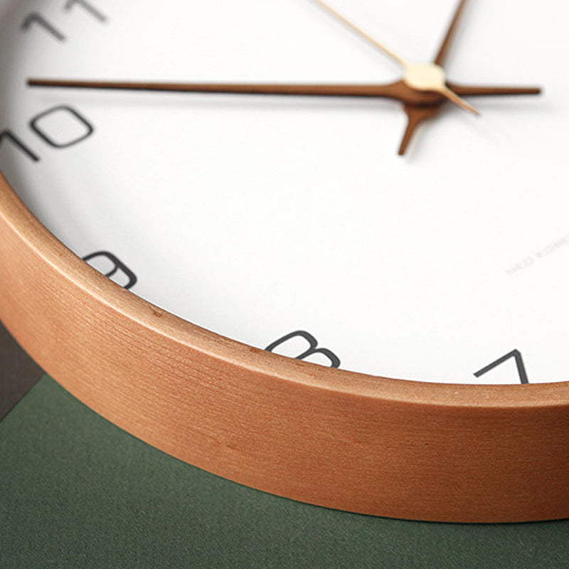 RYNX | Analog Wall Decoration - Wooden Clock For Home