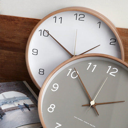 RYNX | Analog Wall Decoration - Wooden Clock For Home