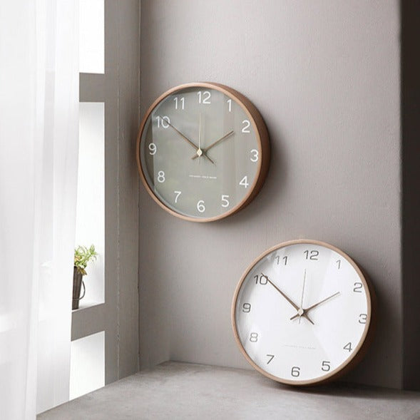 RYNX | Analog Wall Decoration - Wooden Clock For Home