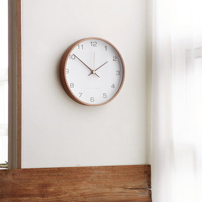 RYNX | Analog Wall Decoration - Wooden Clock For Home