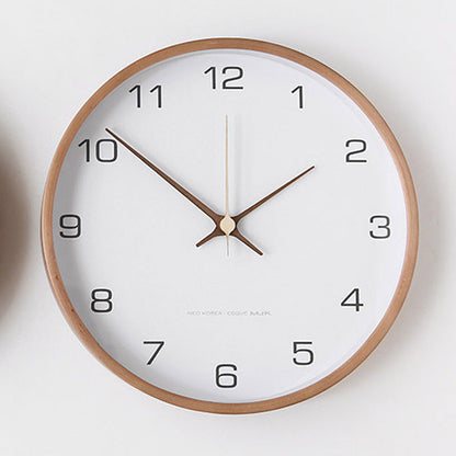 RYNX | Analog Wall Decoration - Wooden Clock For Home