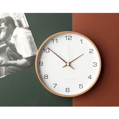 RYNX | Analog Wall Decoration - Wooden Clock For Home