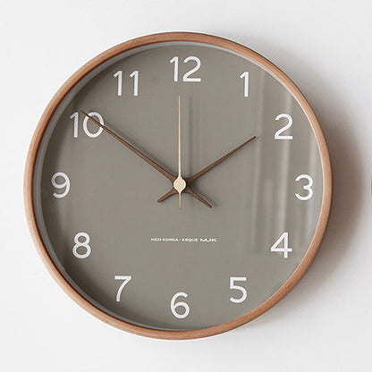 RYNX | Analog Wall Decoration - Wooden Clock For Home