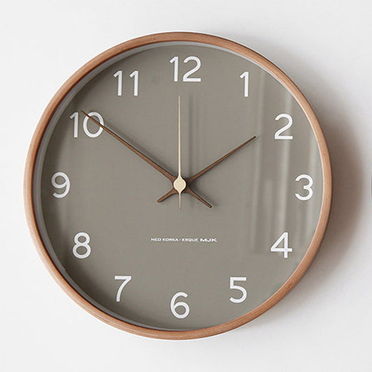 RYNX | Analog Wall Decoration - Wooden Clock For Home