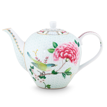 Rynx | Teapot Blushing Birds white large