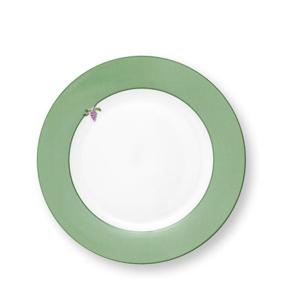 Rynx | Breakfast Plate Lily & Lotus solid light green 23 cm