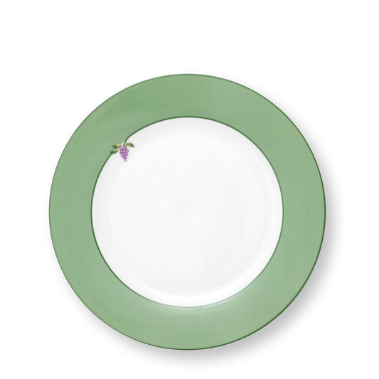 Rynx | Breakfast Plate Lily & Lotus solid light green 23 cm