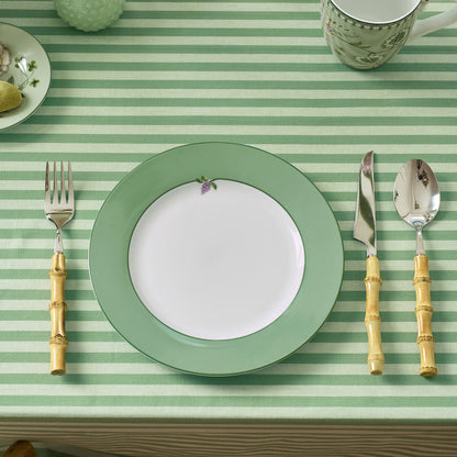 Rynx | Breakfast Plate Lily & Lotus solid light green 23 cm