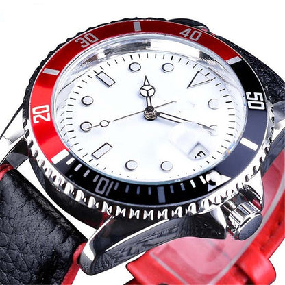 Rynx | Mechanical Watch Men's Leather Belt Fashion Retro