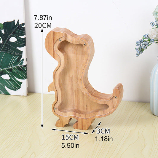 Rynx | Wooden Animal Savings Bank