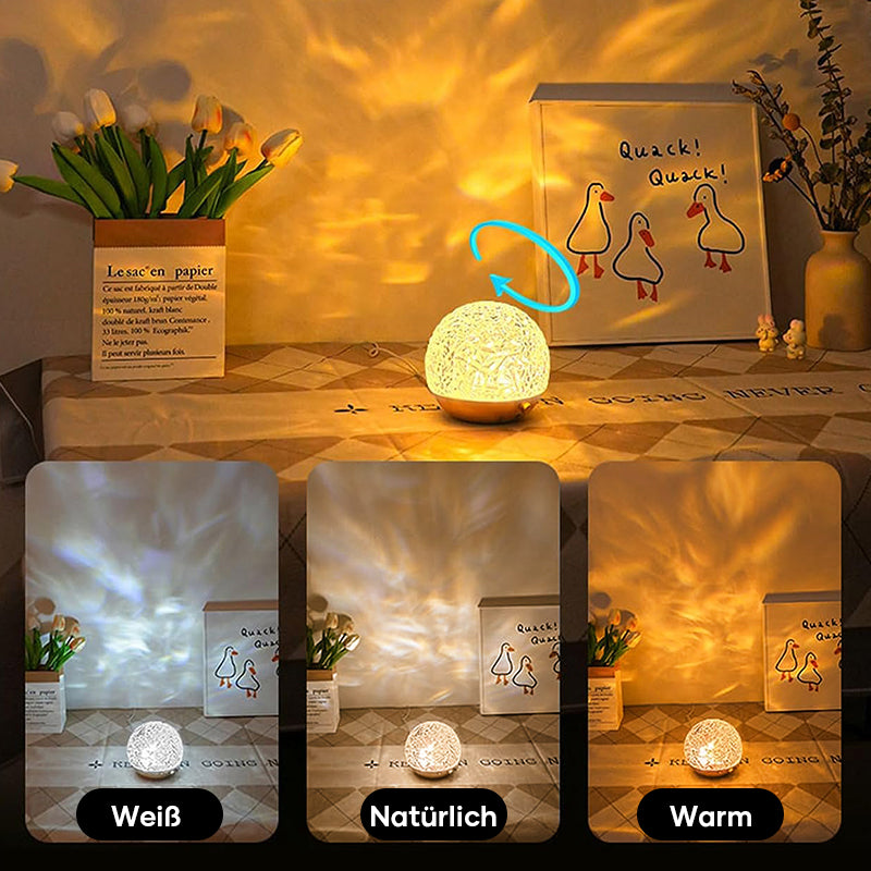 Rynx | Water wave dynamic projection atmosphere lamp